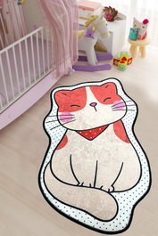 Conceptum Alfombra Katze Multicolor 60 x 90 cm